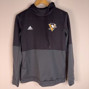*NEW* Authentic Adidas Pittsburgh Penguins Pullover Hoodie - Size (Medium)